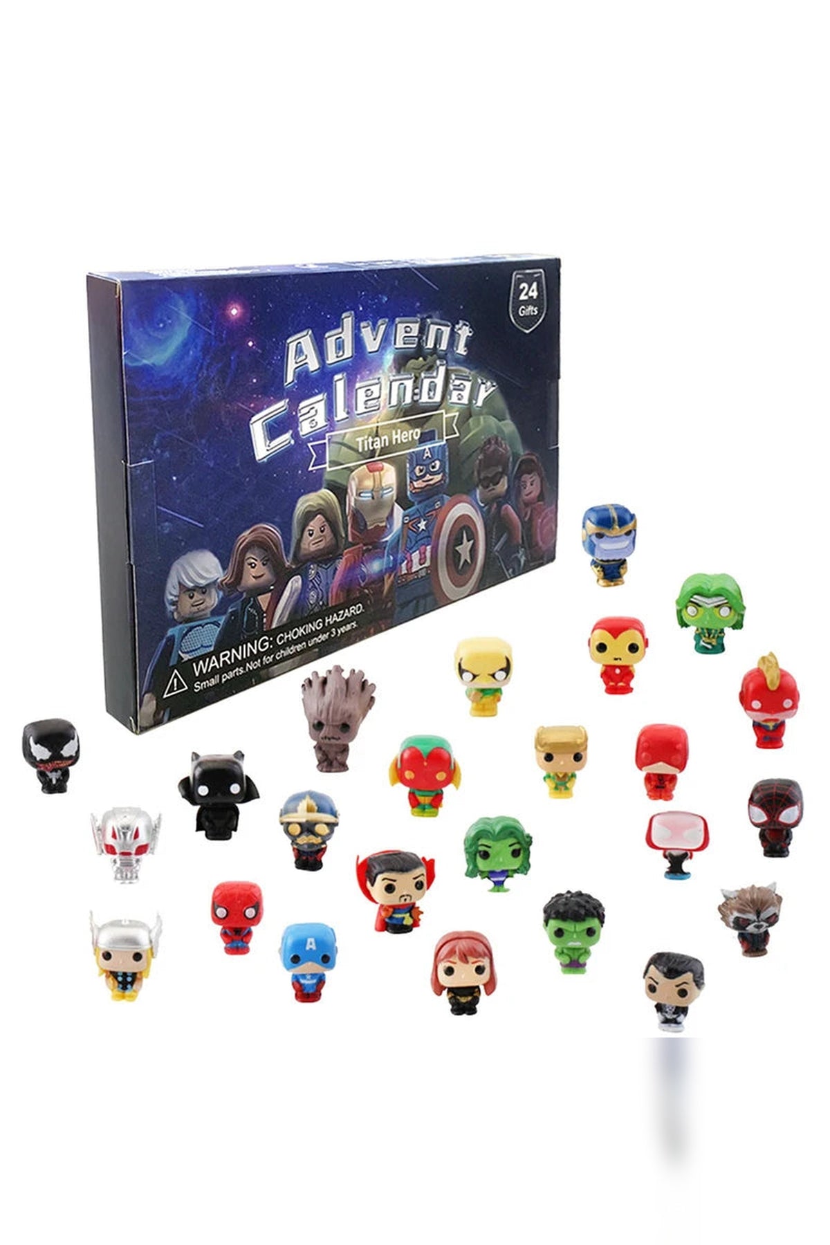Pixel Figures Advent Calendar – 24 Characters and Animals