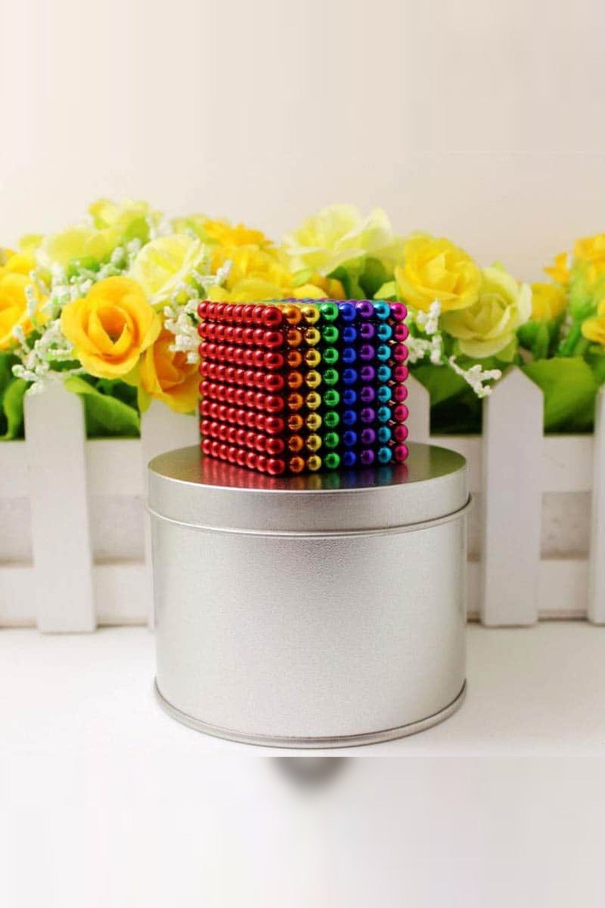 Rainbow Magnetic Balls Set – Soft Magnetic Balls for Creative Play