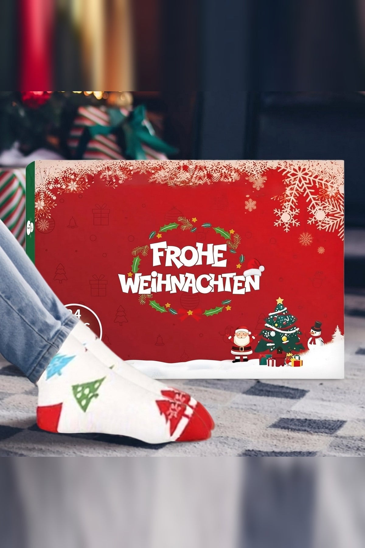 Socks Advent Calendar 2026 – 24 Pairs of Christmas Socks