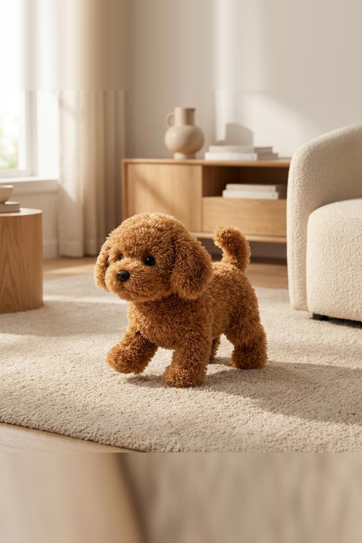 Walking and Barking Plush Dog – Responds to Touch