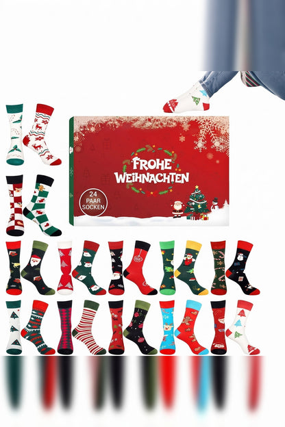 Socks Advent Calendar 2026 – 24 Pairs of Christmas Socks