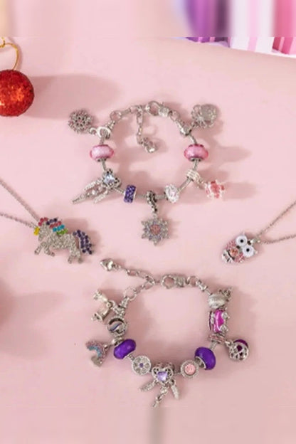 Charm Bracelet Advent Collection – crystal, metal and pearls