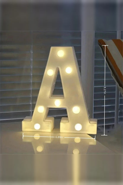 Light-Up Letters with LED Dots – Letters, Numbers and Symbols