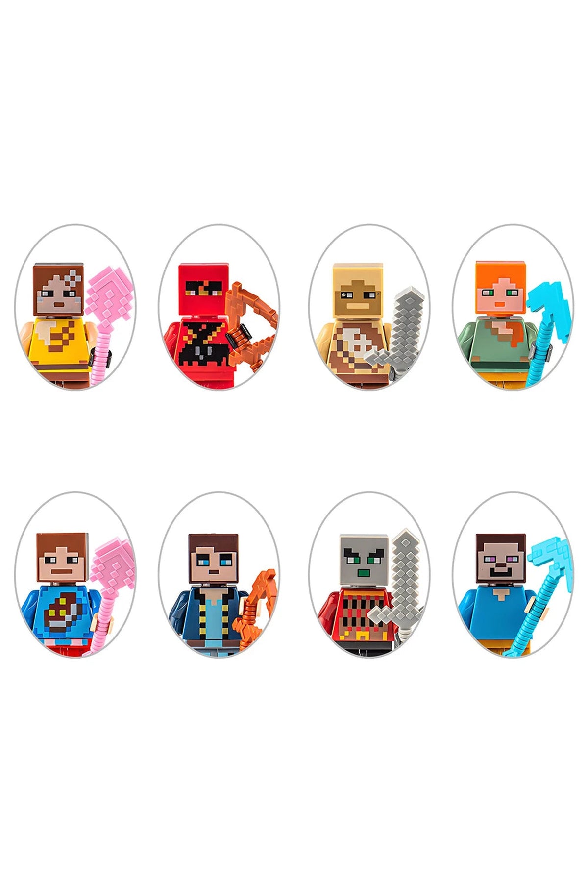 Pixel Figures Advent Calendar – 24 Characters and Animals