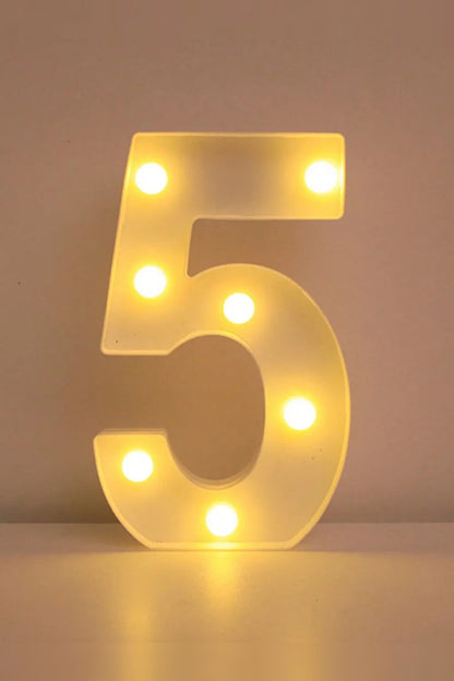 Light-Up Letters with LED Dots – Letters, Numbers and Symbols