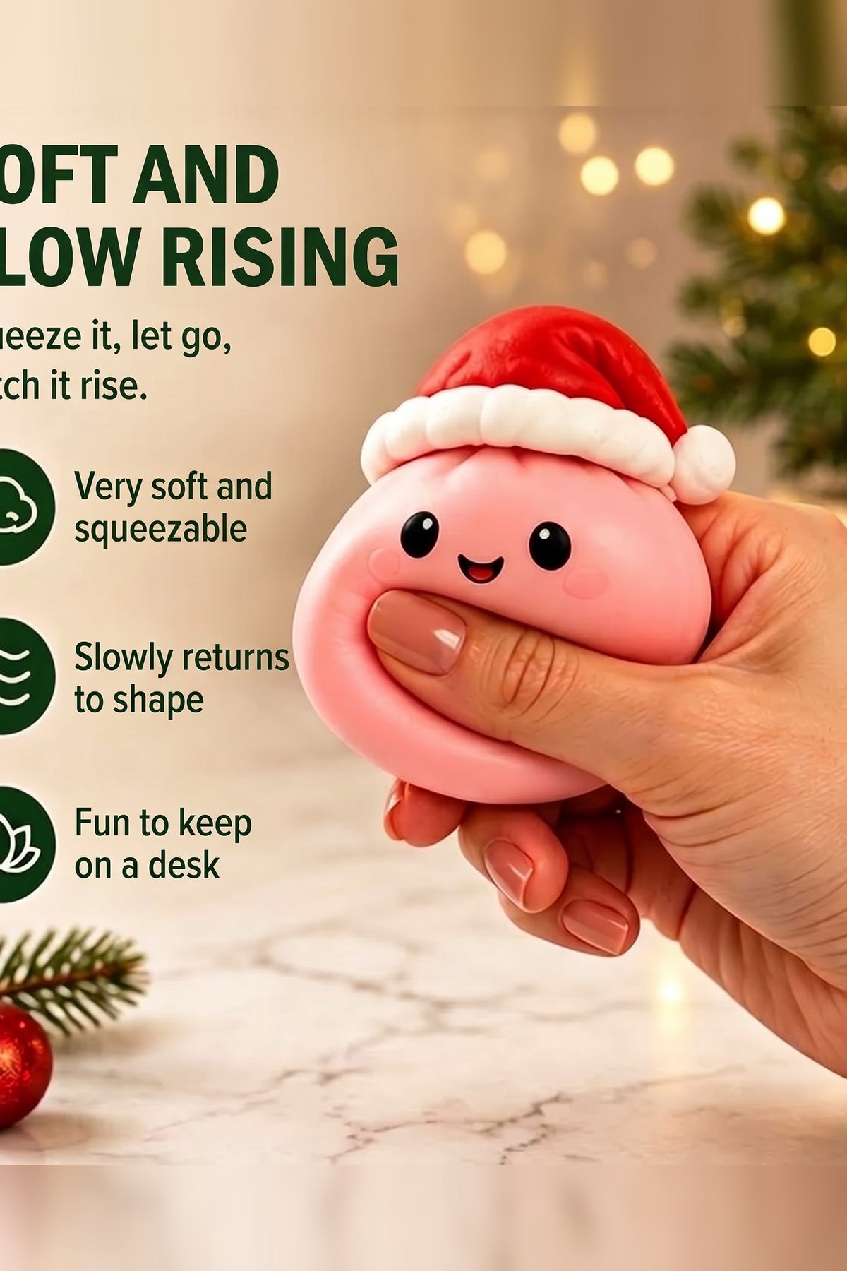 Squishy Advent Calendar – 24 slow-rising festive figures