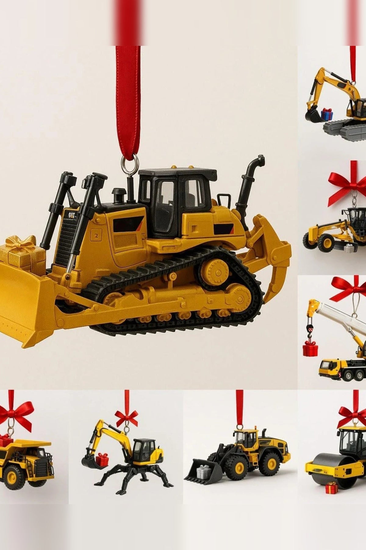 Digger Advent Calendar – 24 die-cast construction vehicles with hanging loops
