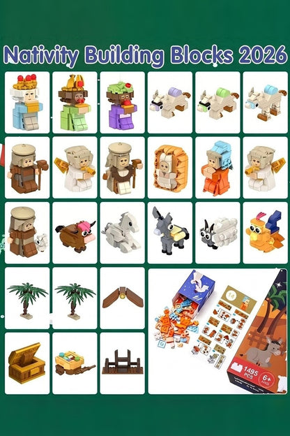 Nativity Advent Calendar – 24 daily building sets, complete scene