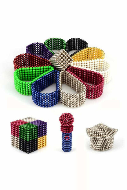 Rainbow Magnetic Balls Set – Soft Magnetic Balls for Creative Play