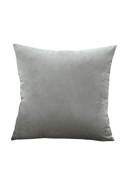 Plain Velvet Cushion Cover – Invisible Zip, Eight Colours