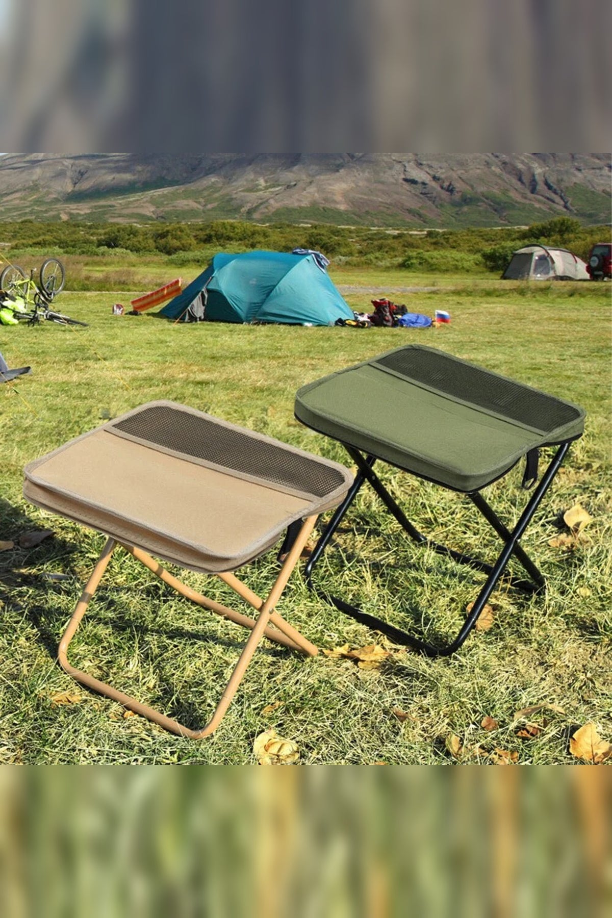 Folding Camping Chair with Backpack – Waterproof