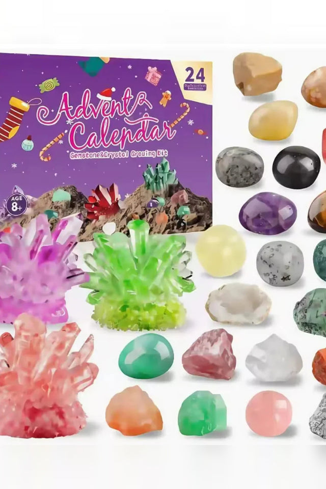 Mineral Advent Calendar 2026 – 24 natural stones for collectors