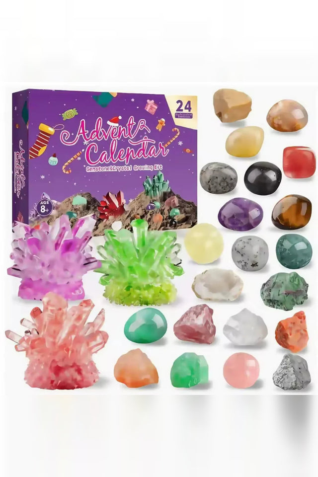 Mineral Advent Calendar 2026 – 24 natural stones for collectors