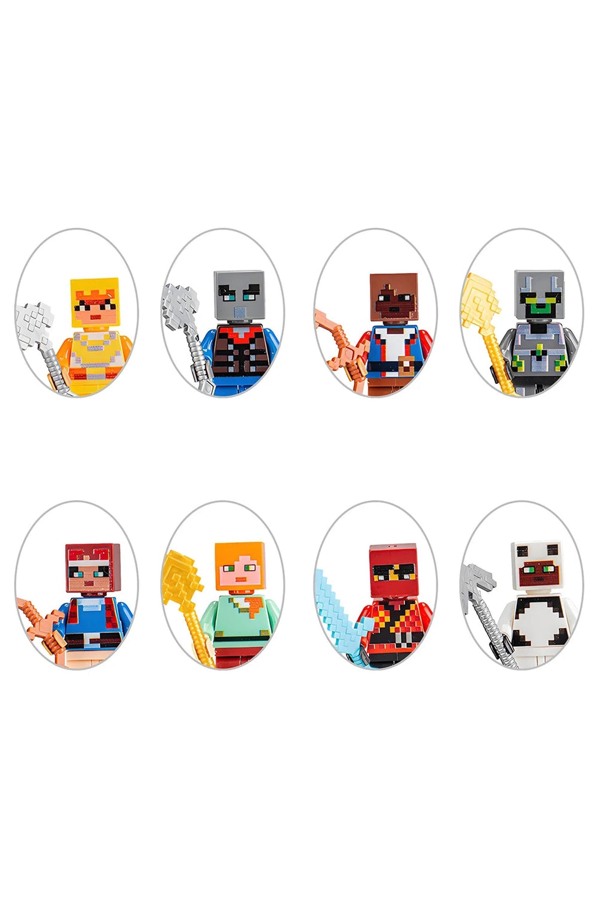 Pixel Figures Advent Calendar – 24 Characters and Animals