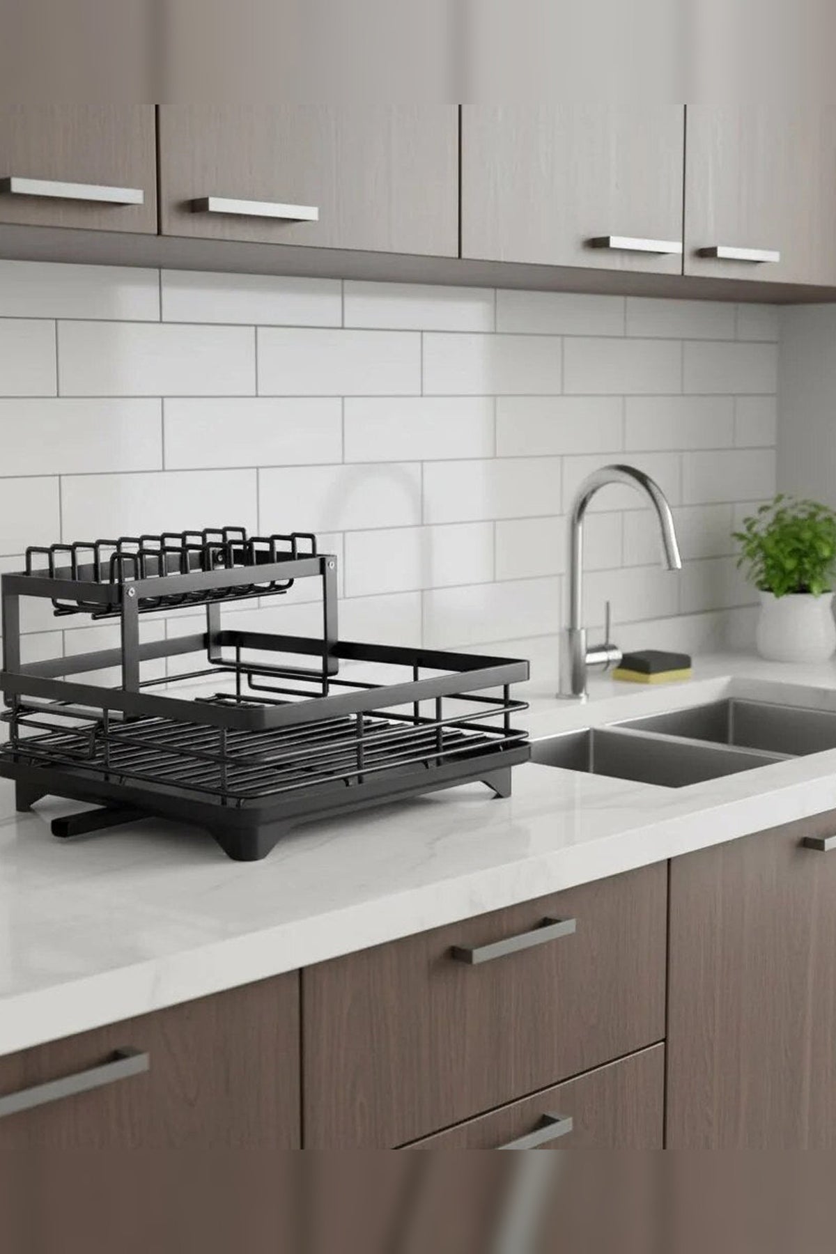 Drip Rack – stainless steel, folding