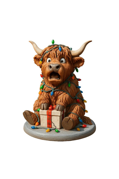Highland Cow Advent Calendar 2026 – Festive Figures