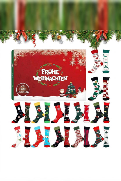 Socks Advent Calendar 2026 – 24 Pairs of Christmas Socks