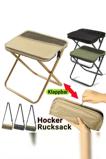 Folding Camping Chair with Backpack – Waterproof