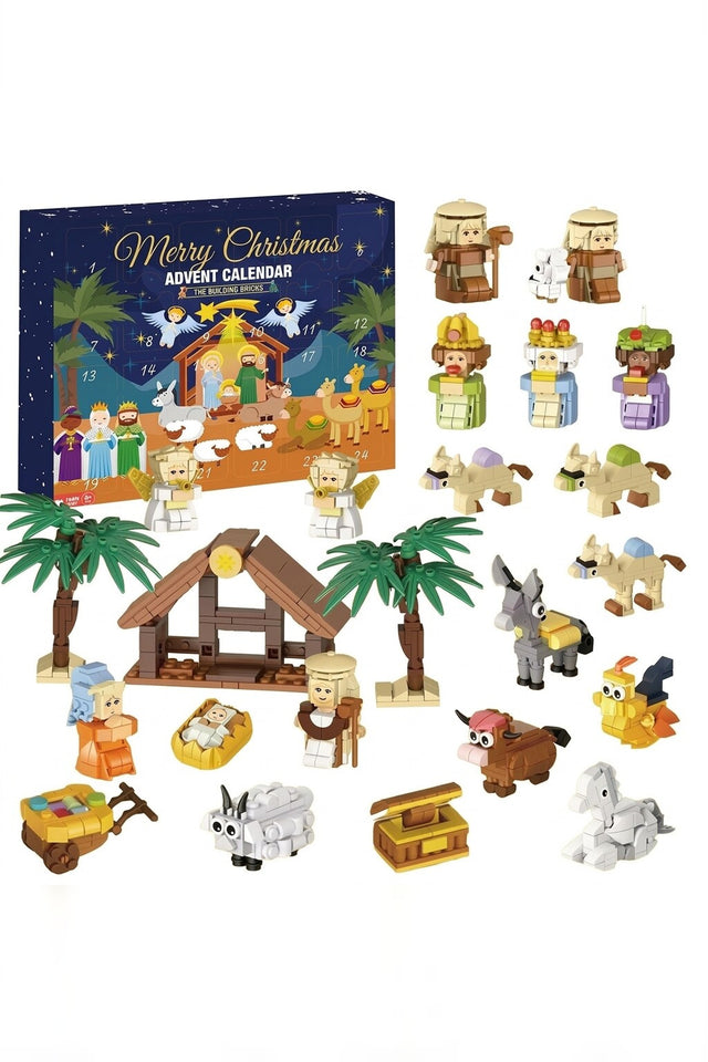 Nativity Advent Calendar – 24 daily building sets, complete scene