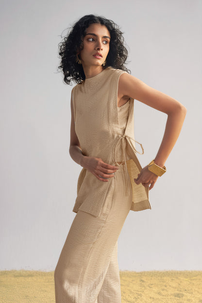 Alora Women's Outfit Silk-Linen Set – Breathable Comfort for Any Occasion 5