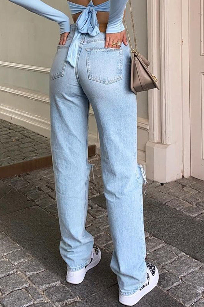 Breezy Women's Baggy Jeans – Relaxed Fit for Effortless Style 1