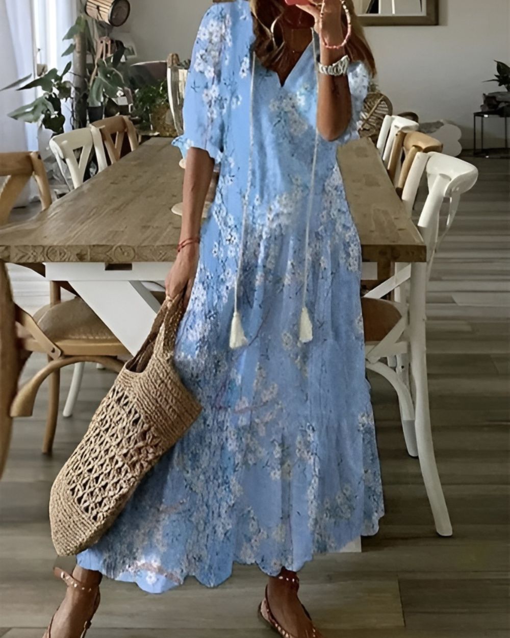 Celesta Women’s Boho Maxi Dress – Flowing Fit for Effortless Elegance 3