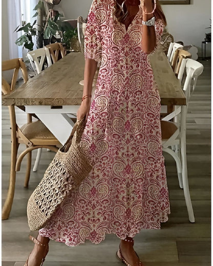 Celesta Women’s Boho Maxi Dress – Flowing Fit for Effortless Elegance 4