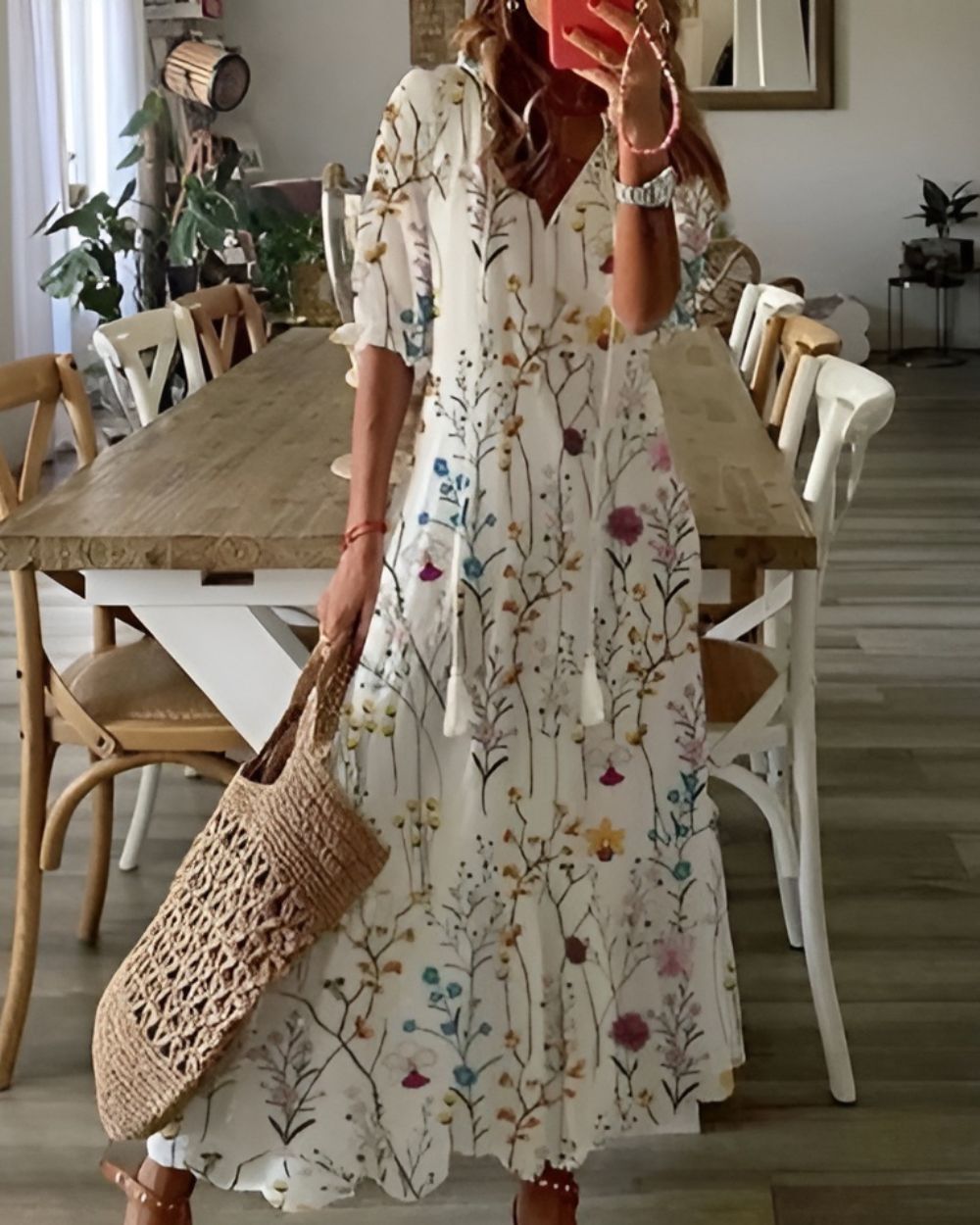Celesta Women’s Boho Maxi Dress – Flowing Fit for Effortless Elegance 6