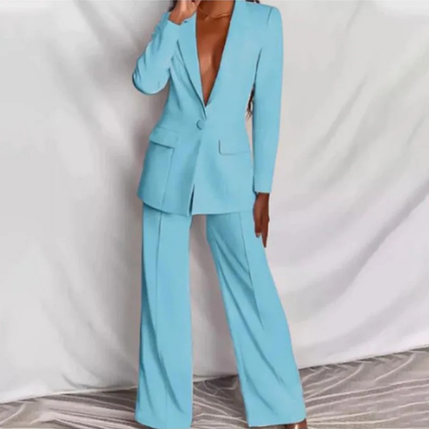 Cina Damen Blazer-Hosen-Set – Elegante Passform für Stil und Komfort 1