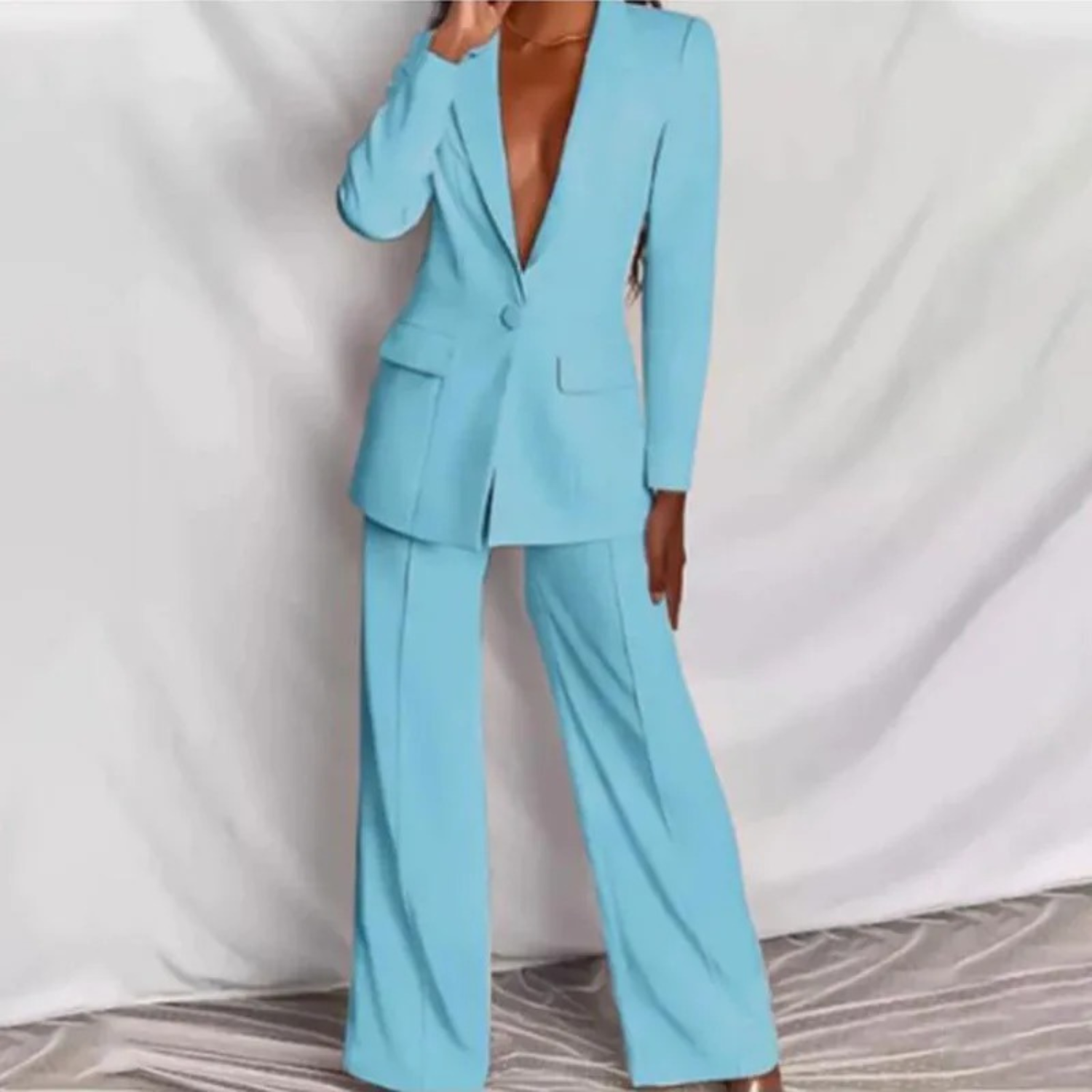 Cina Damen Blazer-Hosen-Set – Elegante Passform für Stil und Komfort 1