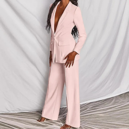 Cina Damen Blazer-Hosen-Set – Elegante Passform für Stil und Komfort 3