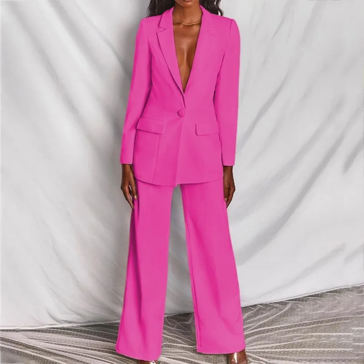 Cina Damen Blazer-Hosen-Set – Elegante Passform für Stil und Komfort 4