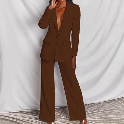 Cina Damen Blazer-Hosen-Set – Elegante Passform für Stil und Komfort 5
