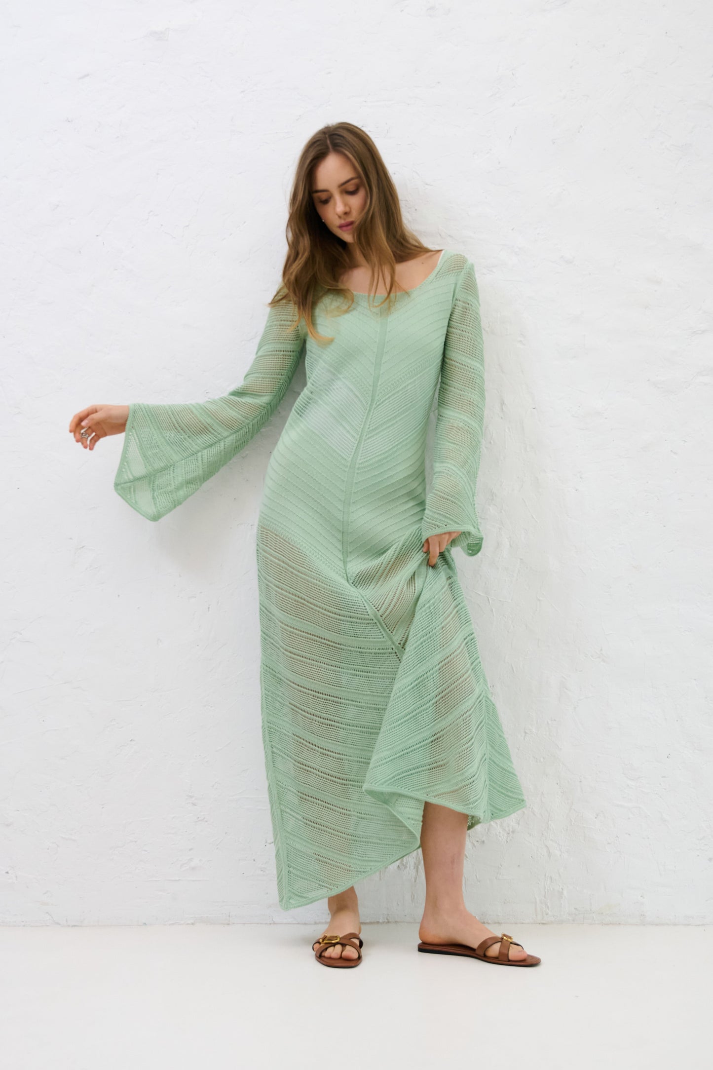 Cotton Mirage Women's Summer Dress – Lightweight Breathable Maxi for Warm Days 0