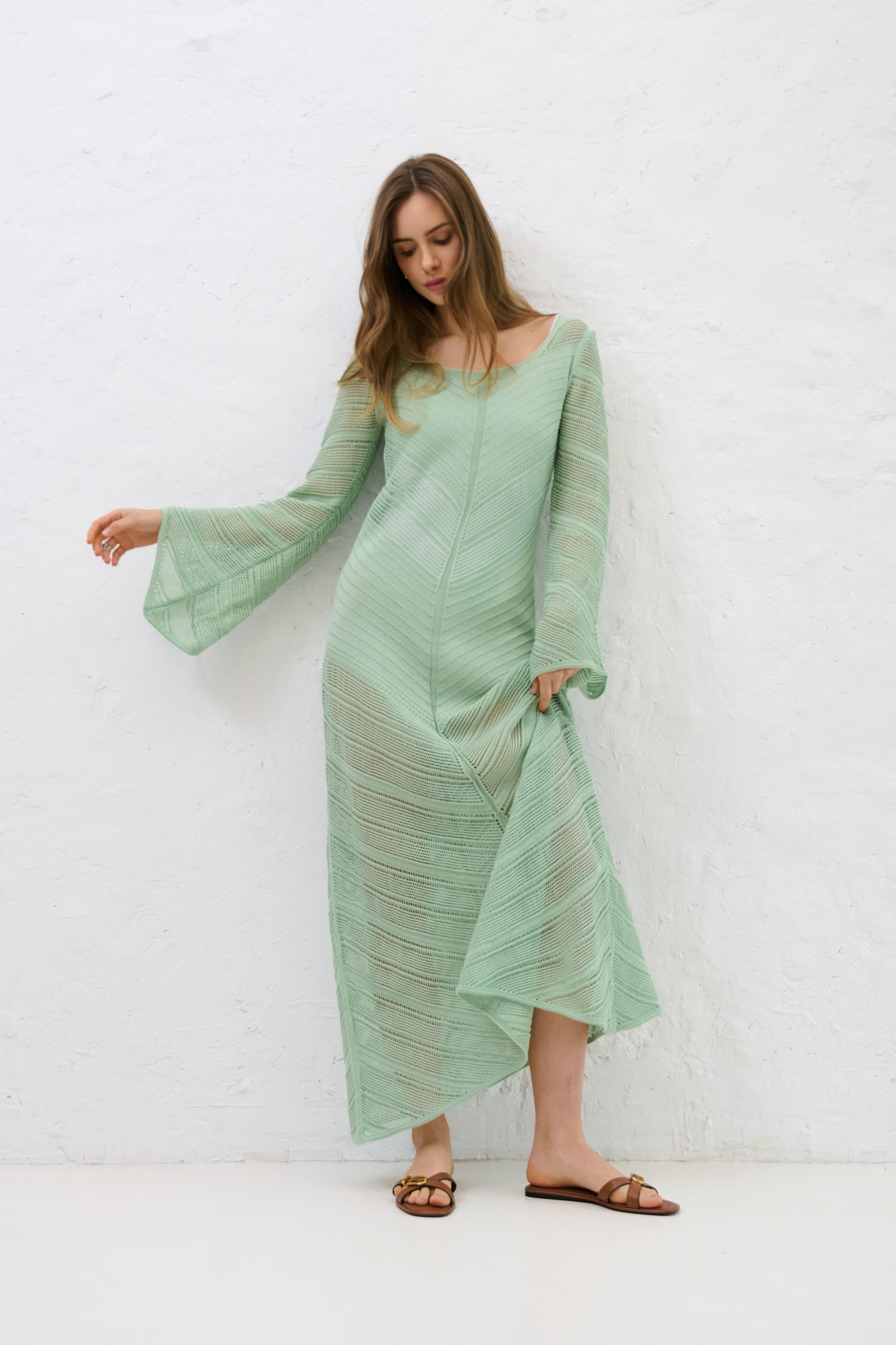 Cotton Mirage Women's Summer Dress – Lightweight Breathable Maxi for Warm Days 0