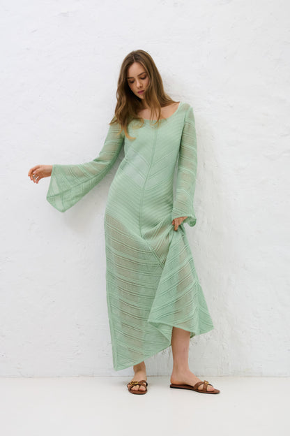 Cotton Mirage Women's Summer Dress – Lightweight Breathable Maxi for Warm Days 0