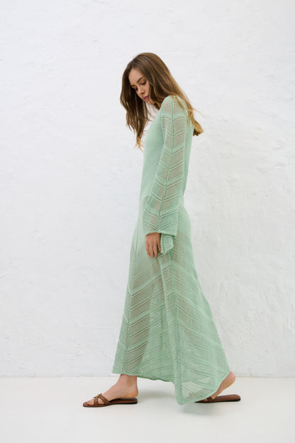 Cotton Mirage Women's Summer Dress – Lightweight Breathable Maxi for Warm Days 2