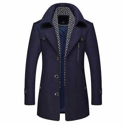 Dario Herren Wollmantel – Eleganter Stil für Kühle Wintertage 2