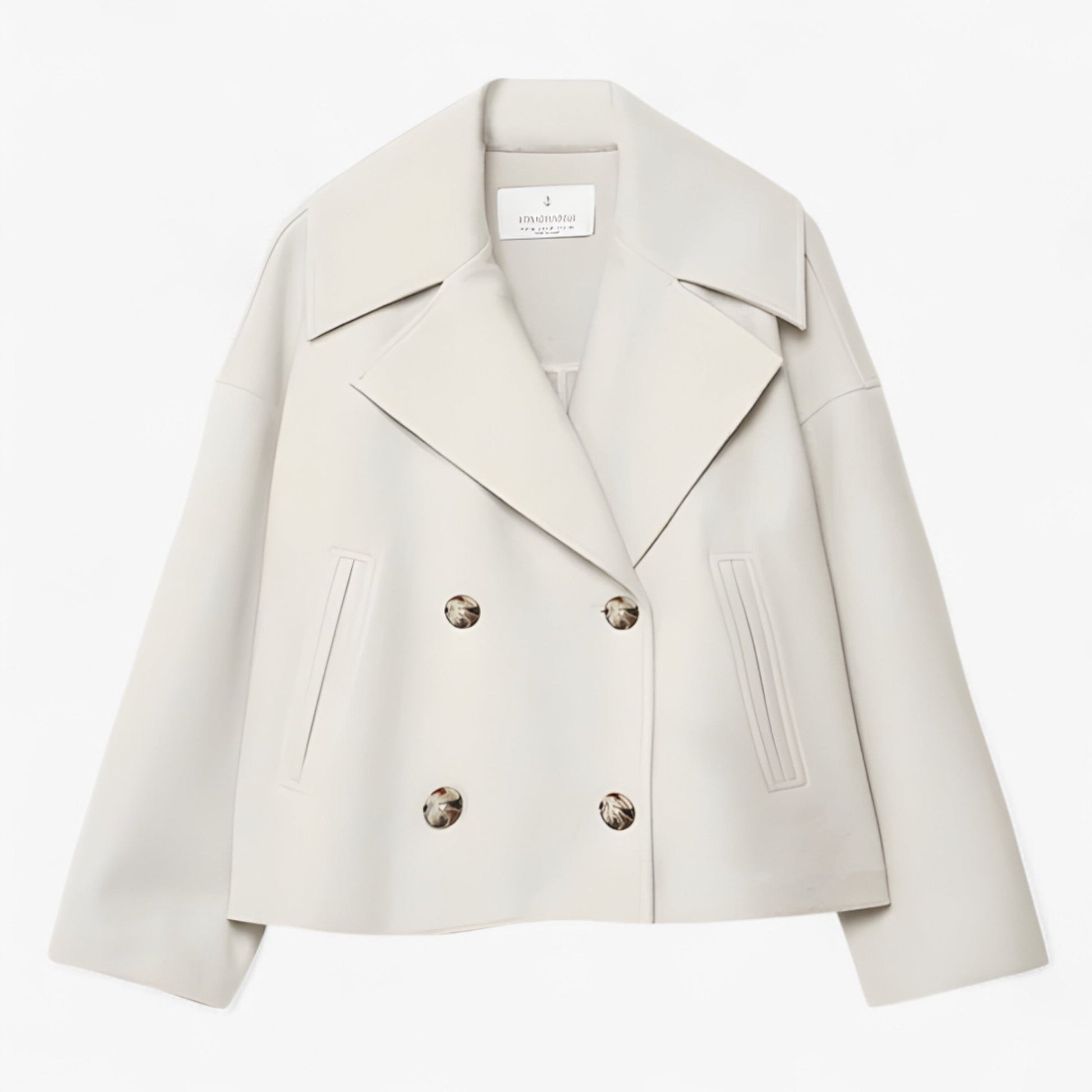 Elara Women's Coat – Lightweight Wool Blend for Cozy Winter Style 2