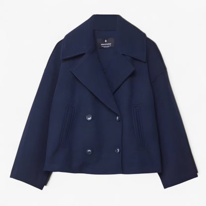 Elara Women's Coat – Lightweight Wool Blend for Cozy Winter Style 3