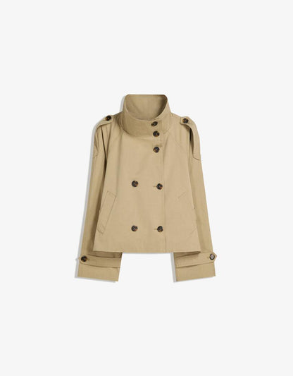 Elara Women's Lightweight Trench Coat – Structured Design for Stylish Layering 4