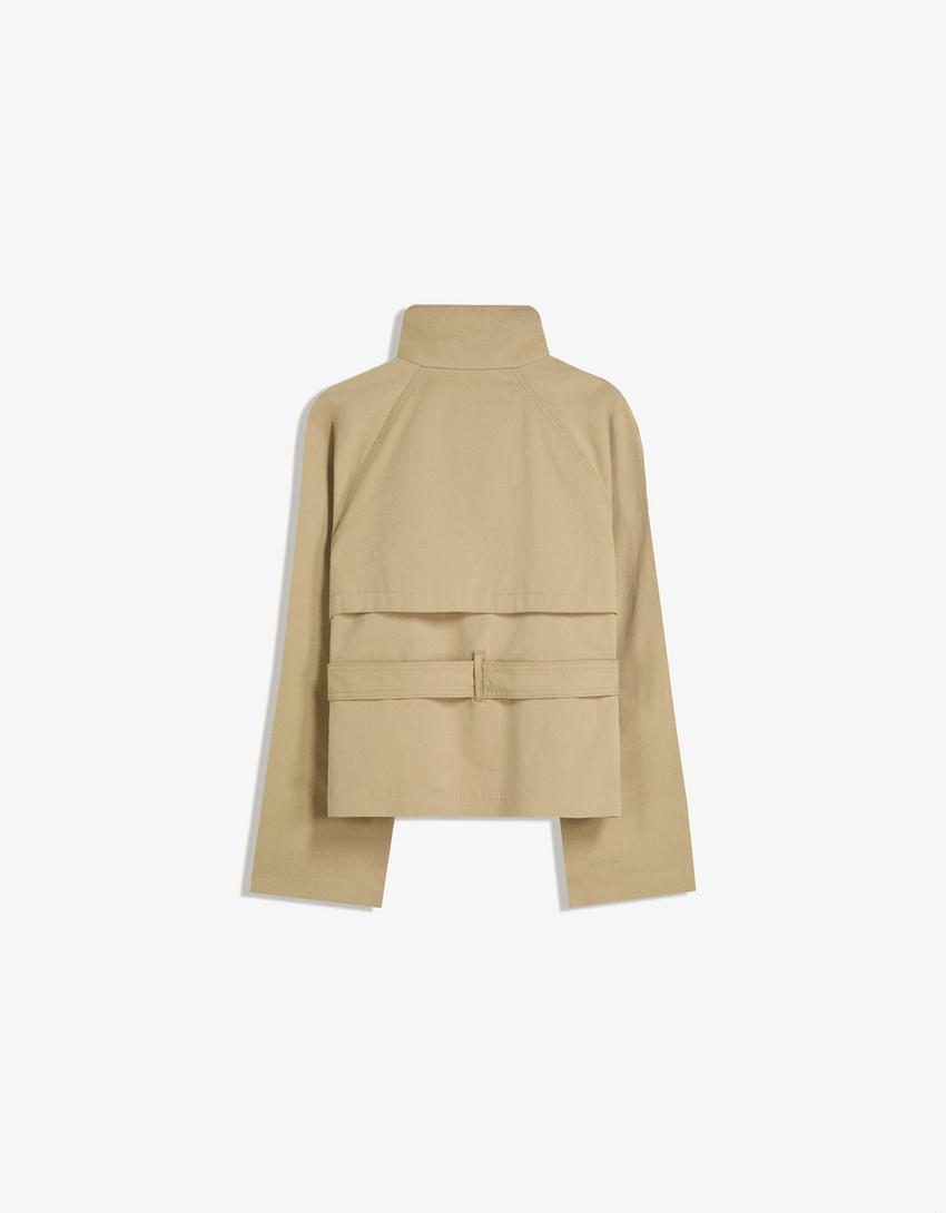 Elara Women's Lightweight Trench Coat – Structured Design for Stylish Layering 5