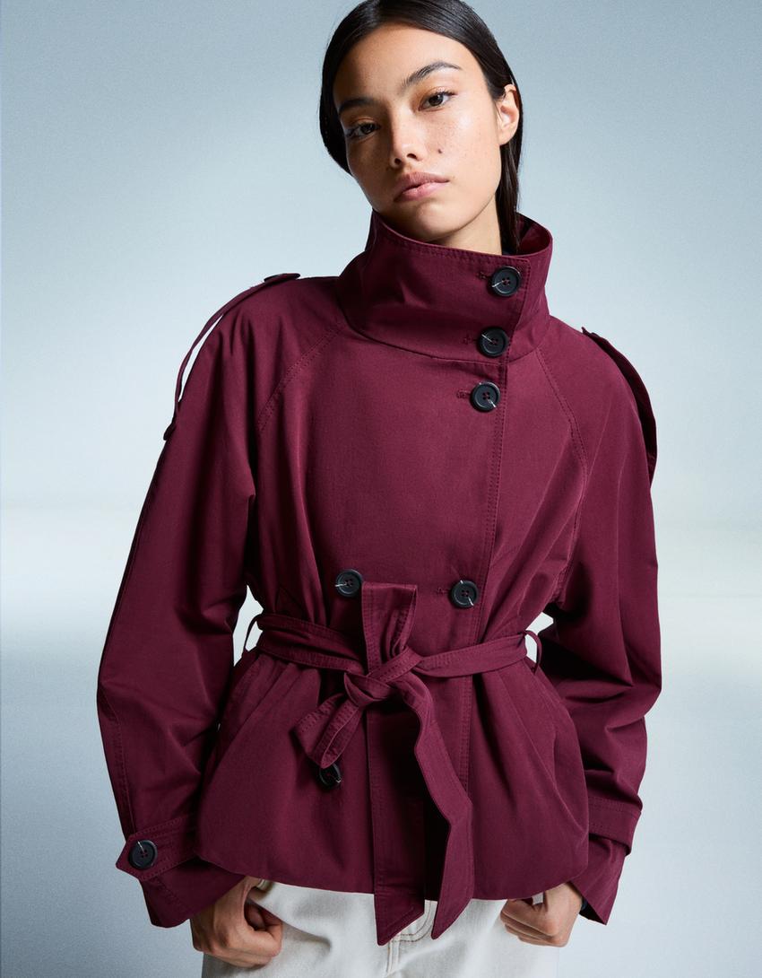 Elara Women's Lightweight Trench Coat – Structured Design for Stylish Layering 9