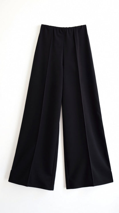Trousers Women - Relaxed Baggy Mid-Rise Trousers