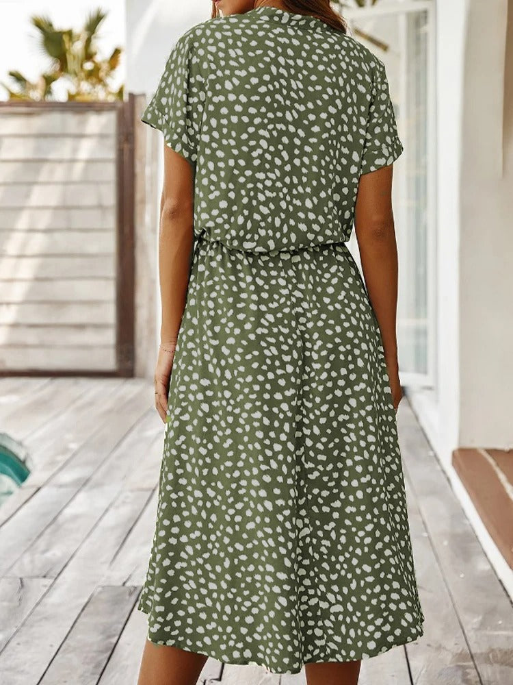 Elyssa Women's Midi Dress – Breathable Fabric for Stylish Summer Comfort 3
