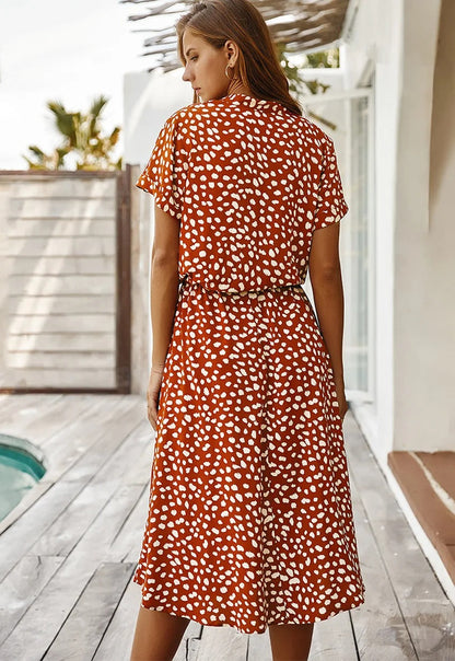 Elyssa Women's Midi Dress – Breathable Fabric for Stylish Summer Comfort 5