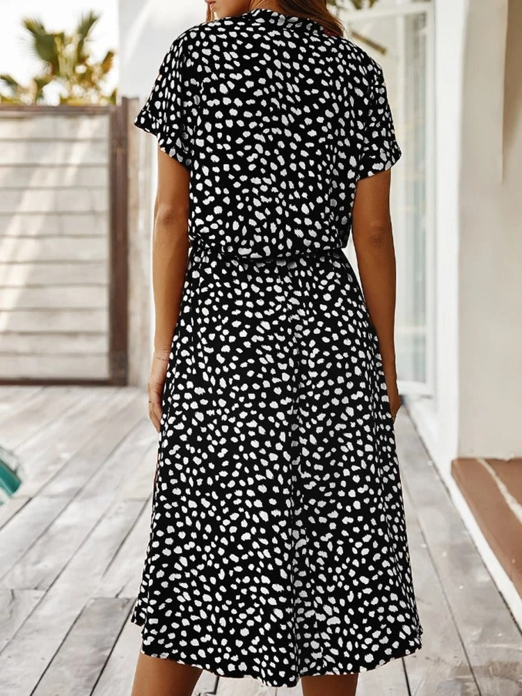 Elyssa Women's Midi Dress – Breathable Fabric for Stylish Summer Comfort 6