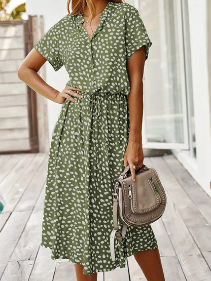 Elyssa Women's Midi Dress – Breathable Fabric for Stylish Summer Comfort 8