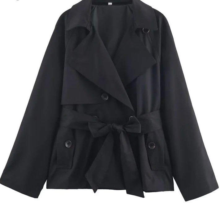 Elysse Women's Trench Coat – Double-Breasted Stylish Autumn Outerwear 5