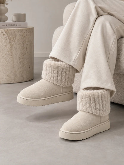Faux Fur Women's Ankle Boots – Cozy Comfort for Cold Days 4